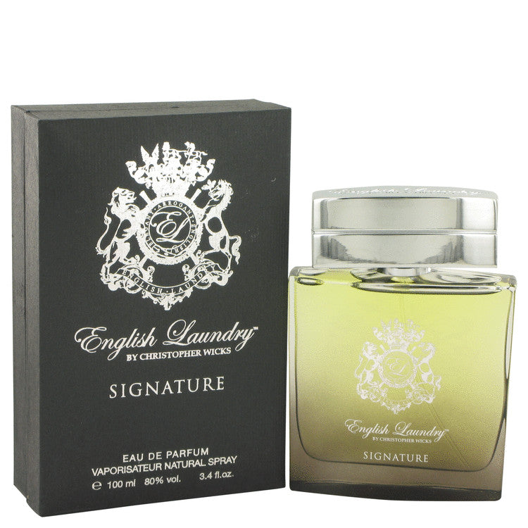 English Laundry Signature by English Laundry Eau De Parfum Spray 3.4 oz English Laundry Signature by English Laundry Eau De Parfum Spray 3.4 oz